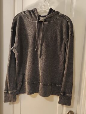 Women's Charcoal Gray Hoodie  Size M